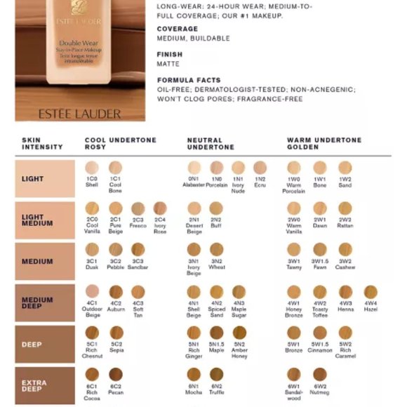 CHOOSE ✅  Estee Lauder Double Wear Stay-in-Place Foundation ✨ NIB'S - Picture 14 of 16